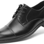 Men's classic formal Oxford shoes, modern lace-up dress shoes, combine classic and modern design.