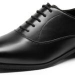 Men's business dress shoes, lace-up Oxford shoes with a soft toe design ensure all-day comfort.
