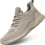 Men's Non Slip Running Shoes Ultra Light Breathable Casual Walking Shoes Fashion Sneakers Mesh Workout Sports Shoes