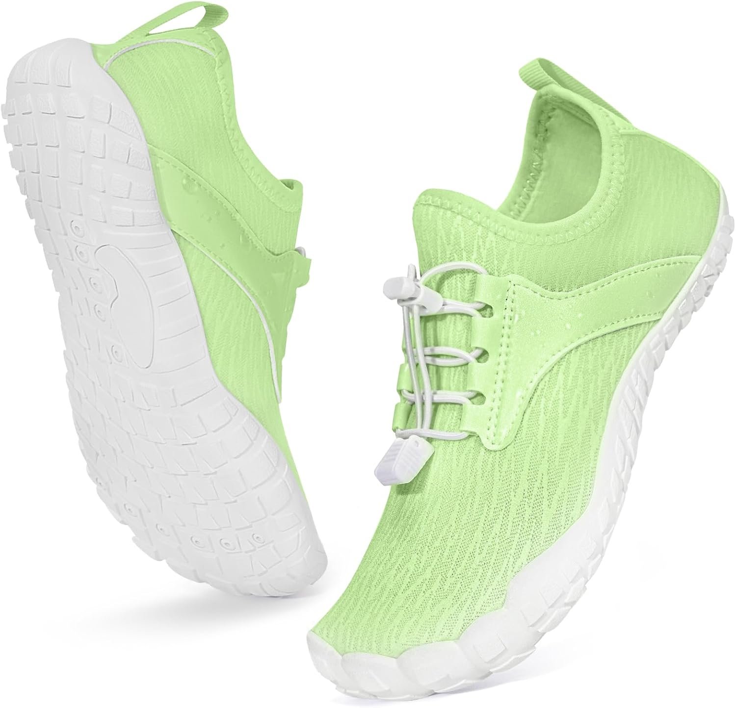 71YnccNu6EL._AC_SL1500_.jpg Hike Barefoot Shoes Water Shoes for Women Men, Newly Water Drops Pattern Pro Minimalist Shoes Quick Dry Breathable & Non-Slip Wide Toe Running Shoes for Beach Aqua Swim Surf Hiking - Image 1