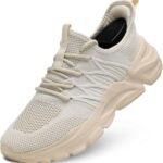 Mens Slip On Running Shoes Athletic Walking Trainers Lightweight Breathable Mesh Tennis Sneakers