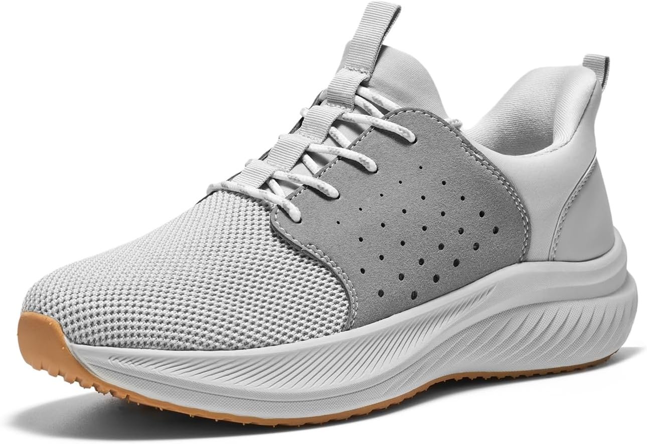 71dsTKzc9oL._AC_SL1500_.jpg Men’s Slip Sneakers, Comfortable Casual Workout Shoes, Breathable Walking Shoes, Workout Shoes Lightweight Breathable Walking Shoes with Arch Support - Image 1