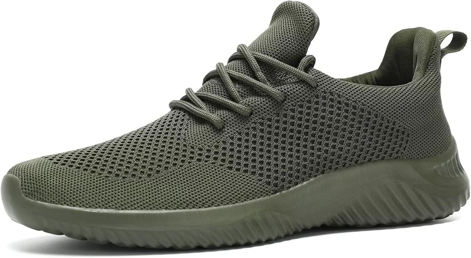 71mLugJ2DZL._AC_SL1500_.jpg Mens Slip-on Tennis Shoes Walking Running Sneakers Lightweight Breathable Casual Soft Sole Mesh Work Gym Trainers - Image 1