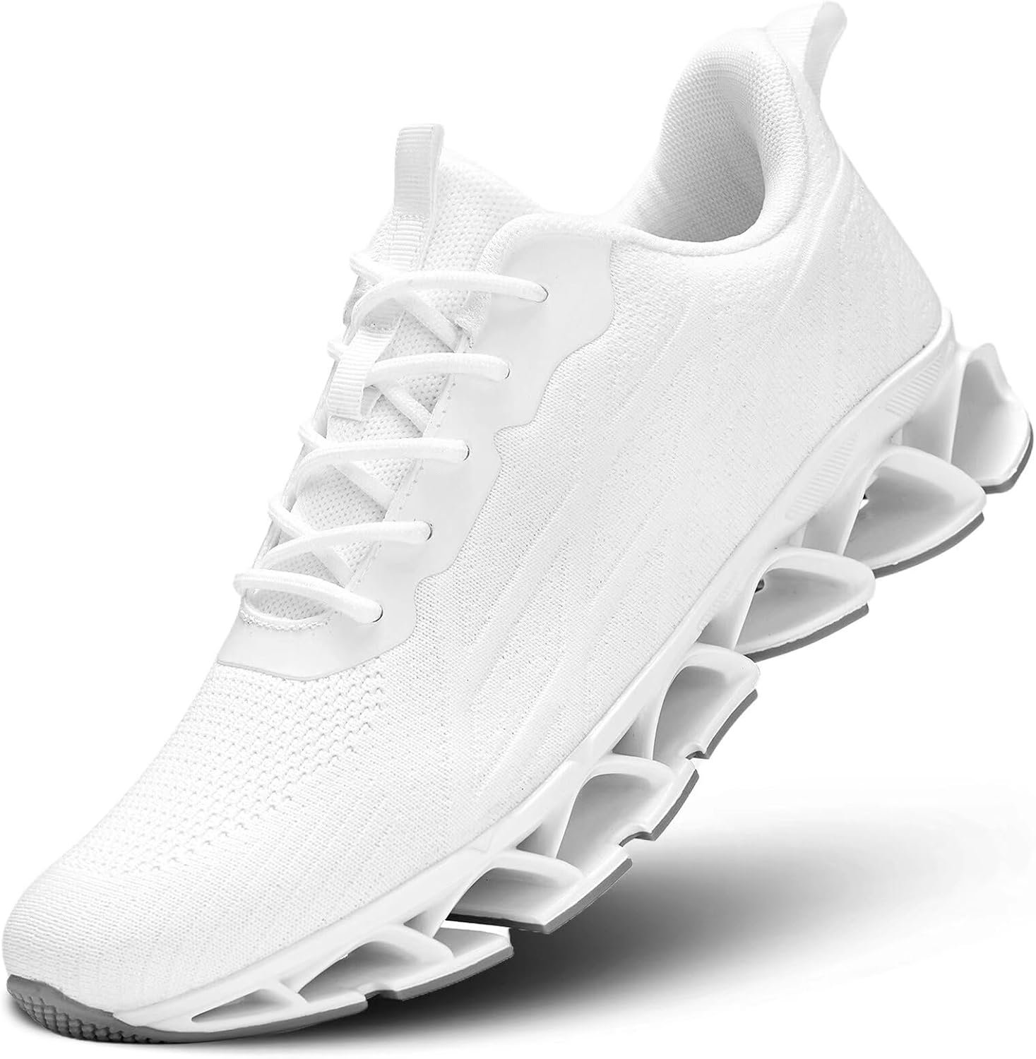 71tFTht16oL._AC_SL1500_.jpg Men’s Running Shoes Sneakers Breathable Mesh Soft Sole Work Gym Sport Cross Trainer Casual Athletic Walking Shoes - Image 1