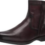 Men's  Plain Toe Zip Boot Fashion