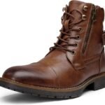 Men's Boots Boots for Men Casual Boots Motorcycle Combat Ankle Dress Boots Men's